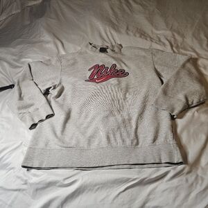 Vintage Nike Gray Sweat shirt Boys Size LG
